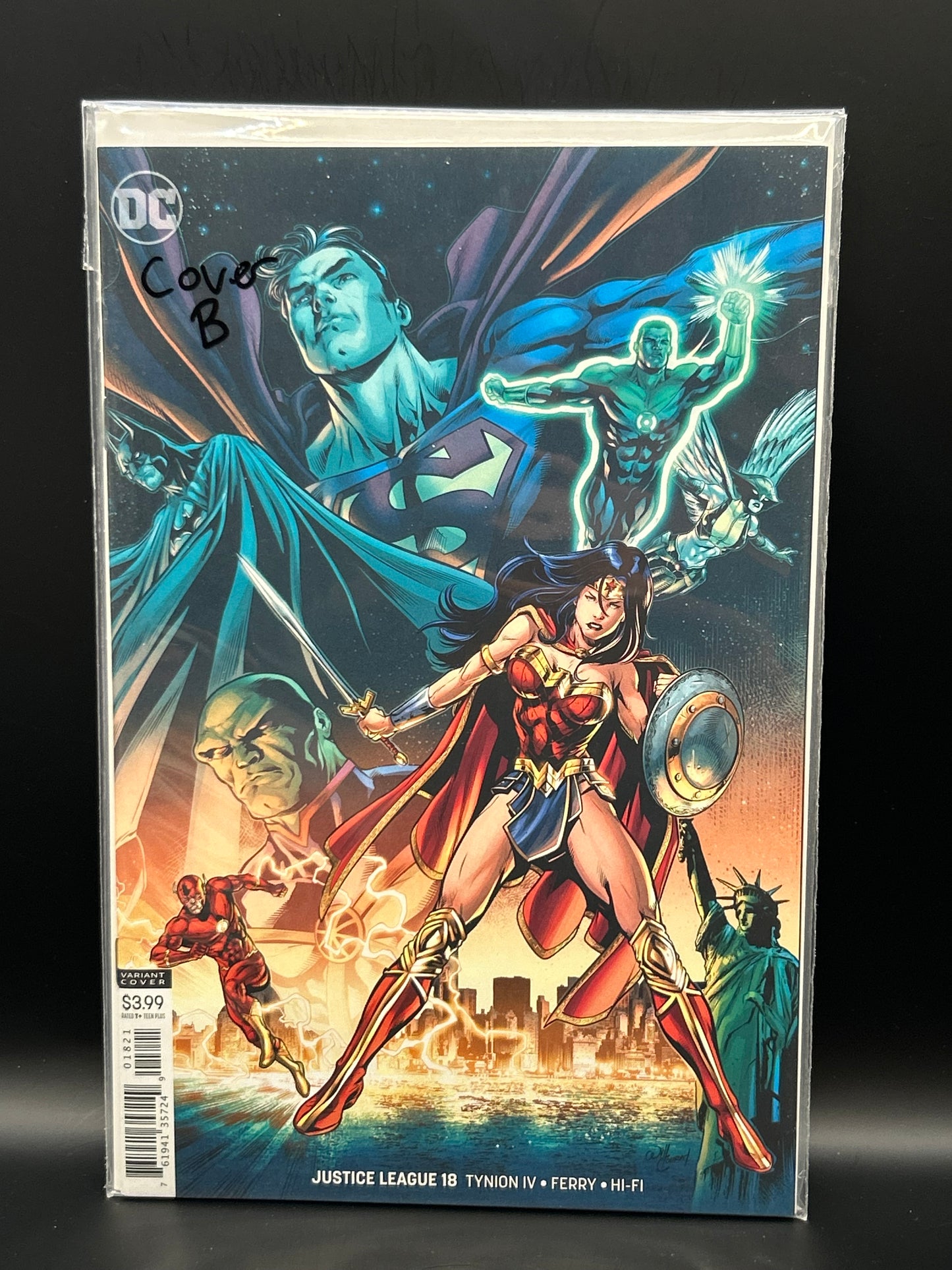 #18 B Justice League (2018 DC)