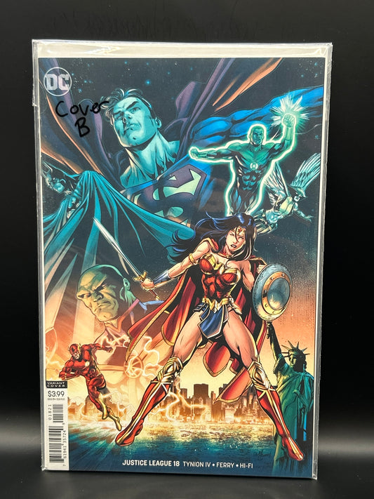 #18 B Justice League (2018 DC)