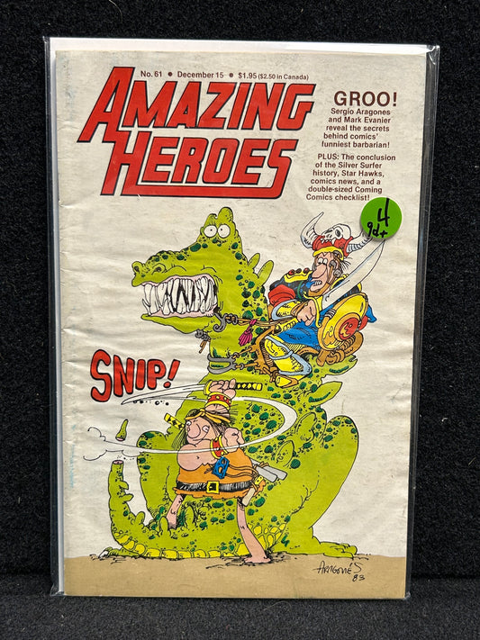 Amazing Heroes #61 (Groo the Wanderer)