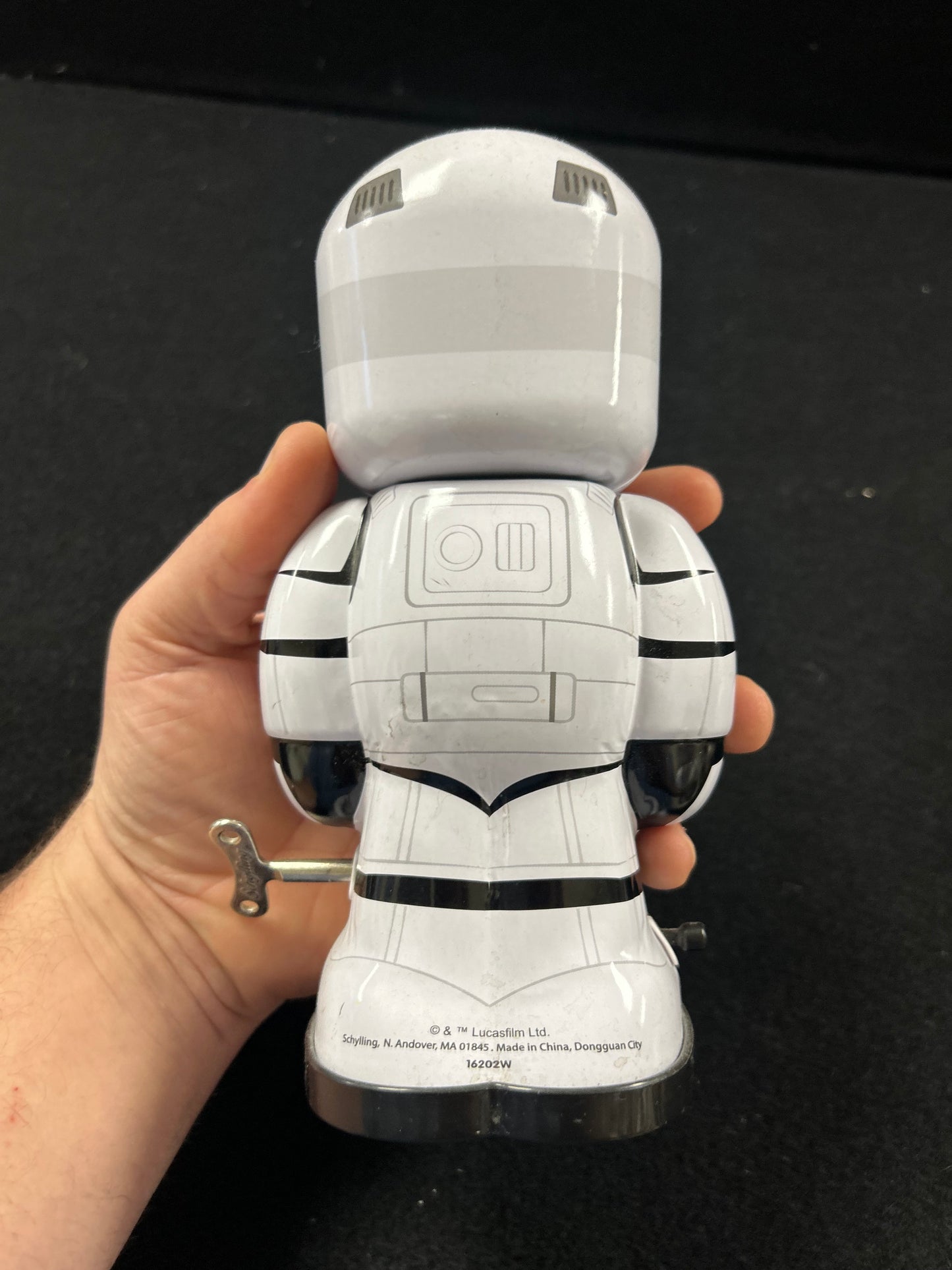 Storm Trooper wind up statue