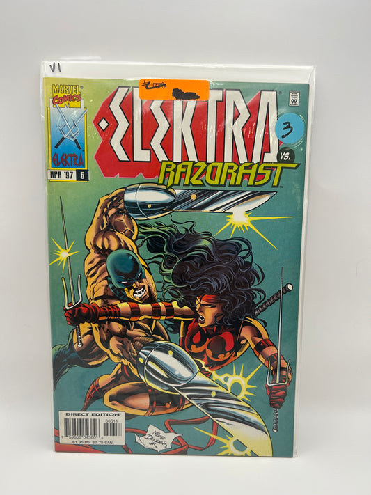#6 - Elektra – Marvel – 1996–1998 – Ongoing Series – #1–19