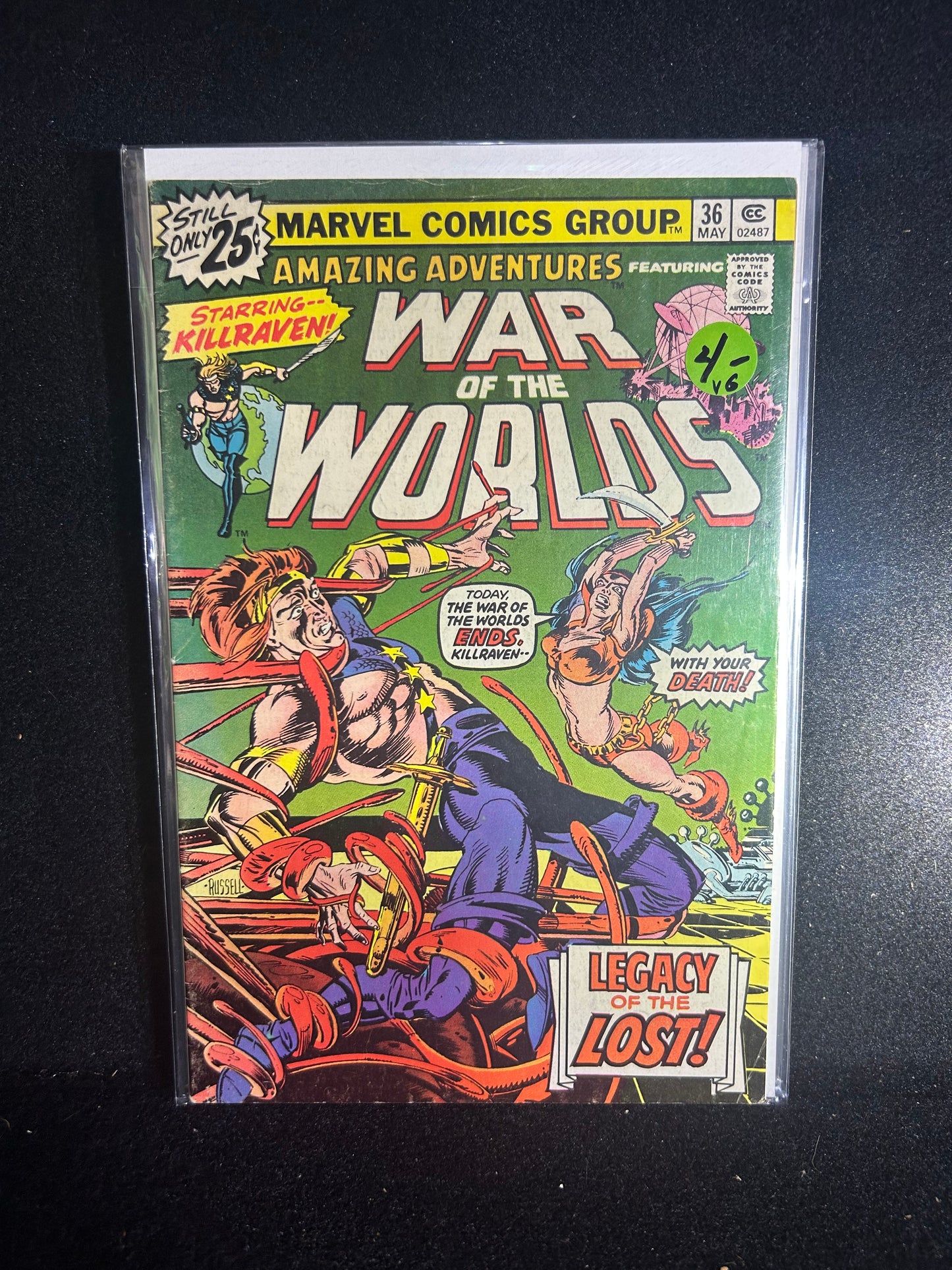 Amazing Adventures #36 – War of the Worlds (May 1976)