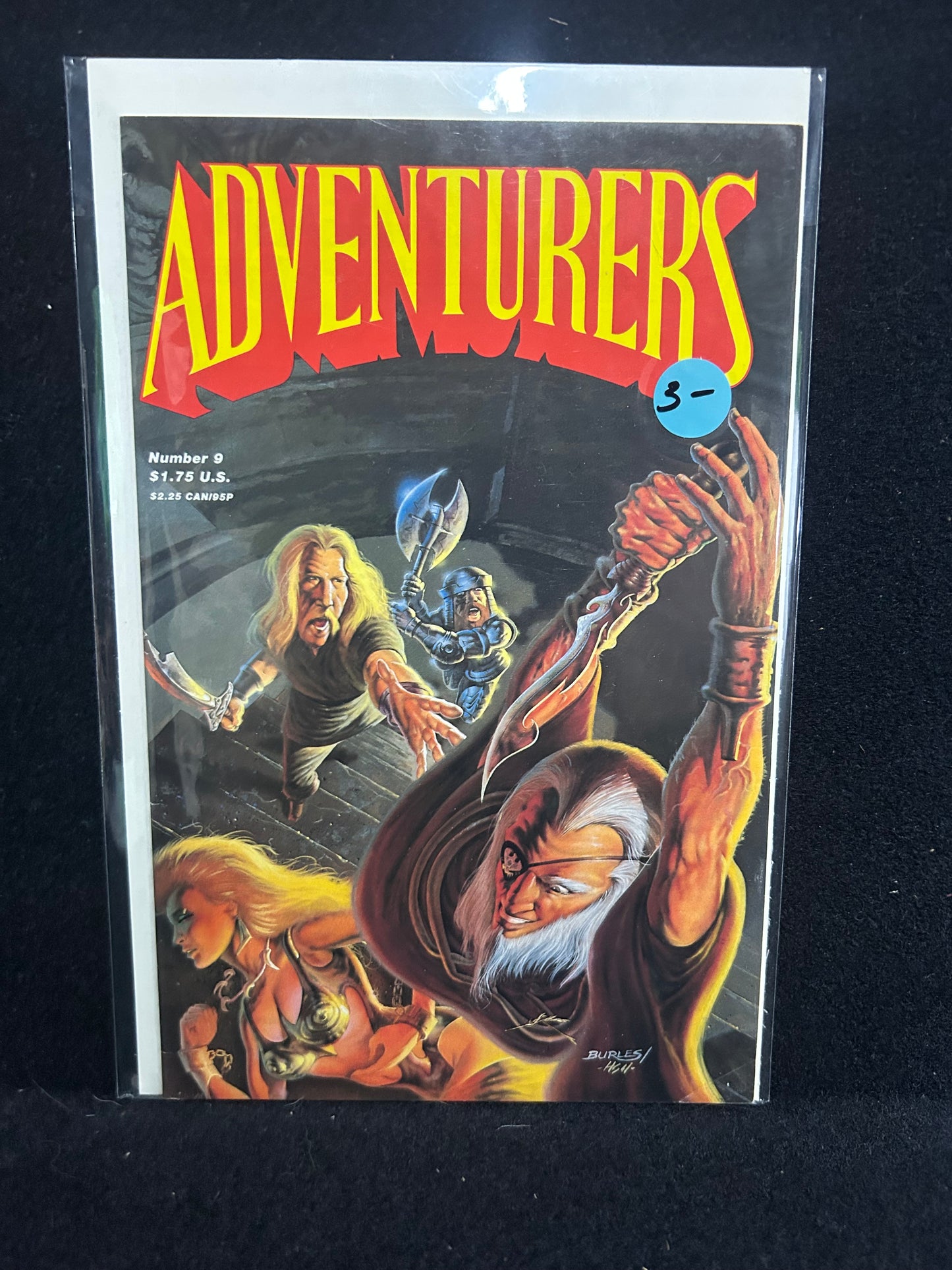 Adventurers #9 (Aircel 1987)