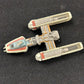Star Wars Action Fleet 1996 with stand