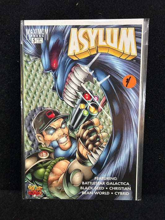 Asylum #5 - Featuring Battlestar Galactica (Maximum Press 1995)