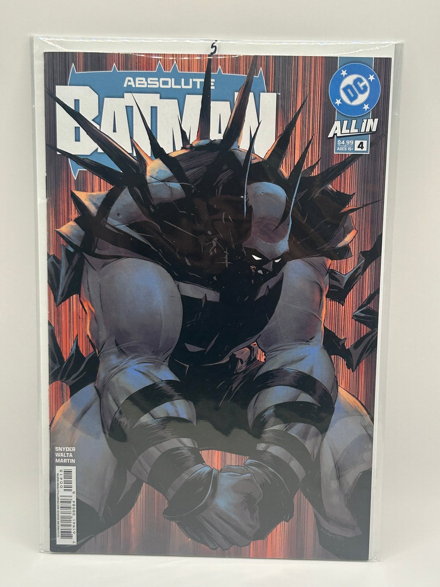#4 5th Printing - Absolute Batman – DC – 2024–2026 – Volume 1 – Ongoing Series