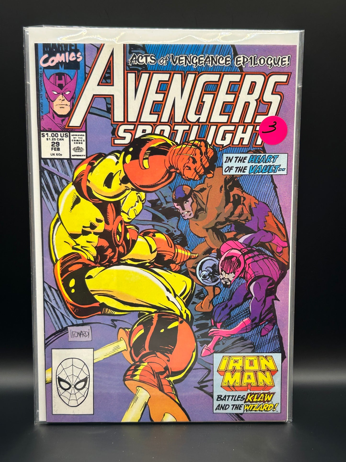 #21-40 Avengers Spotlight (1989 Marvel)