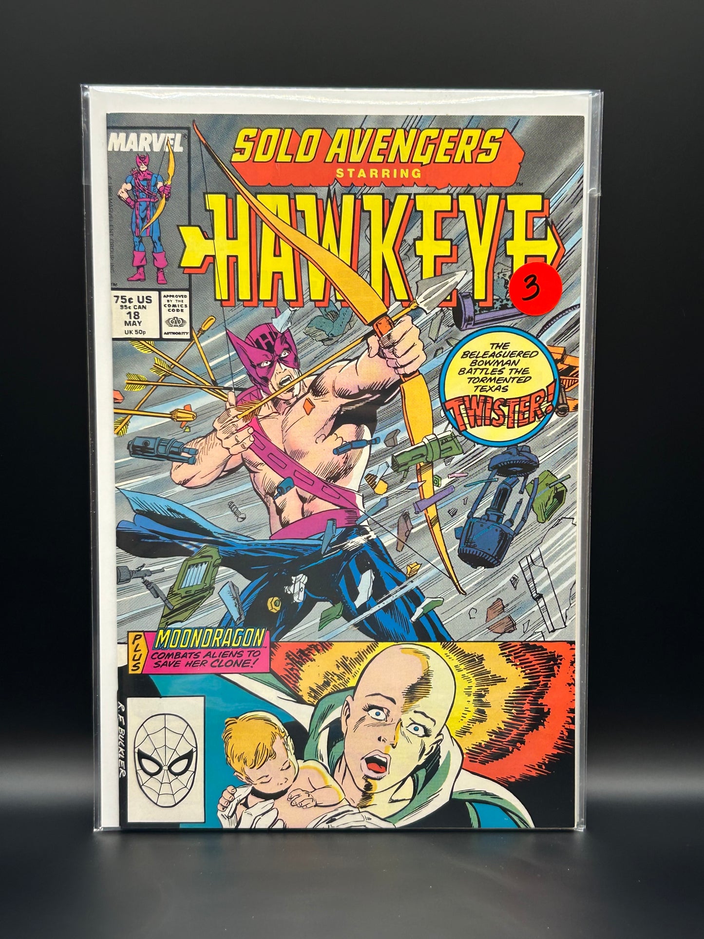 #18D Solo Avengers (1987 Marvel)