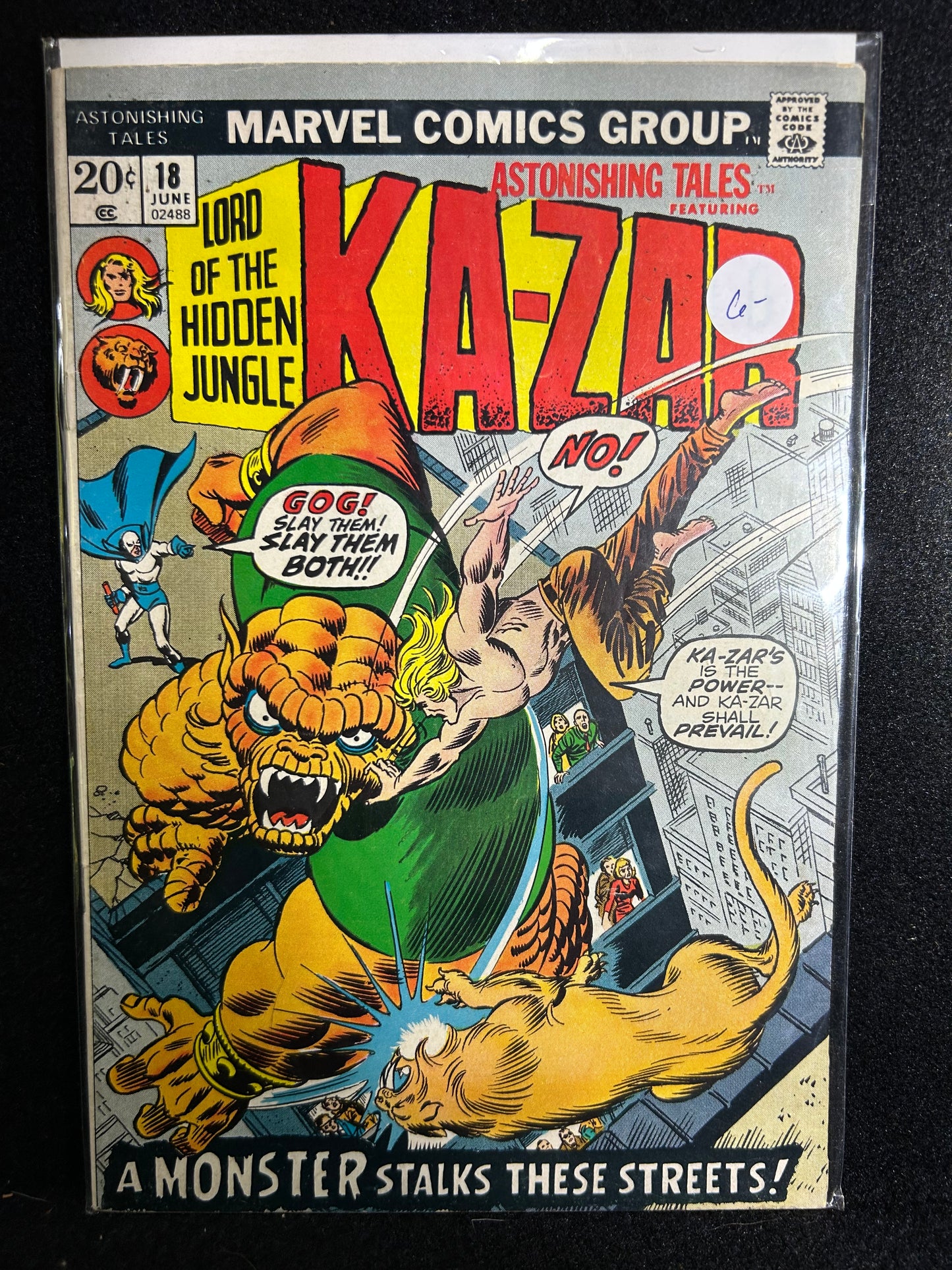 Astonishing Tales #18 - Featuring Ka-Zar (Marvel 1973)