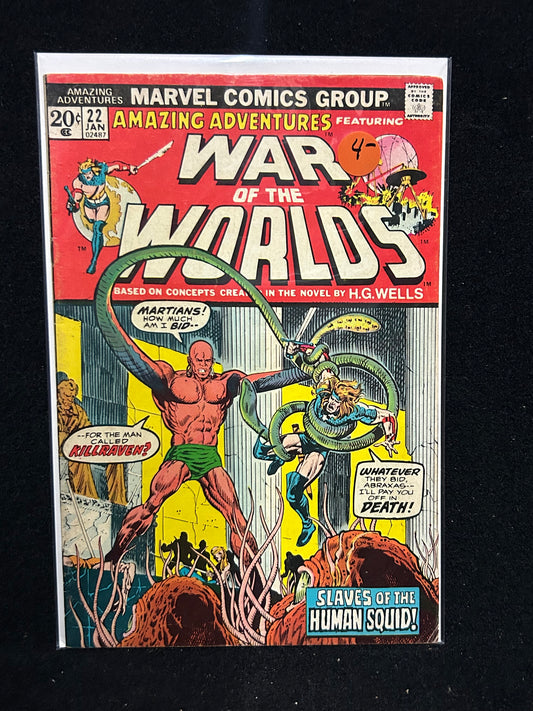 Amazing Adventures #22 – War of the Worlds (Jan 1974)