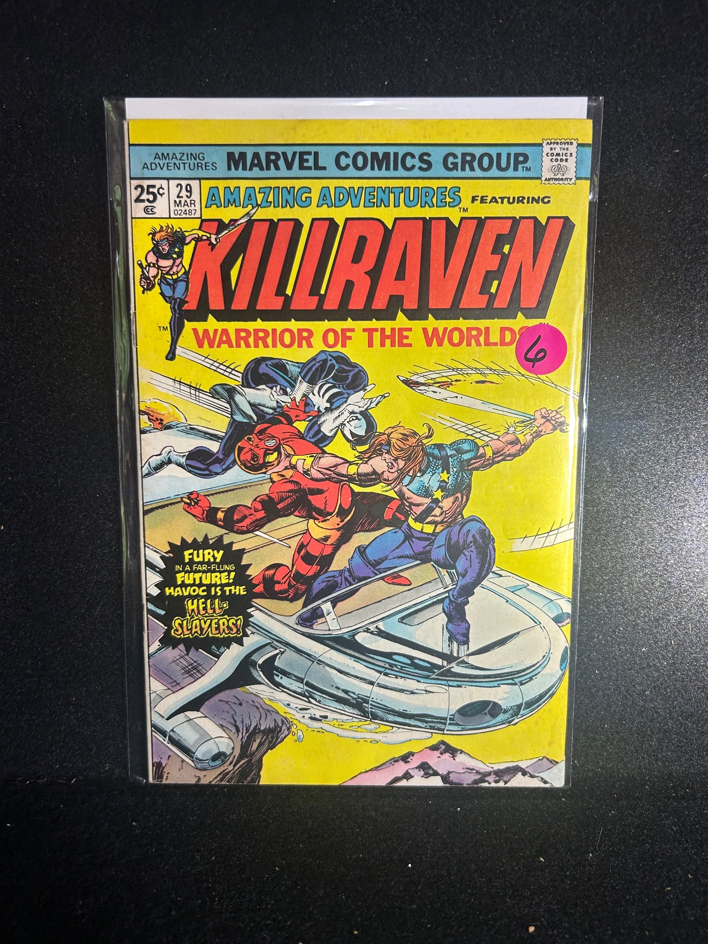 Amazing Adventures #29 – Killraven Warrior of the Worlds (Mar 1975)