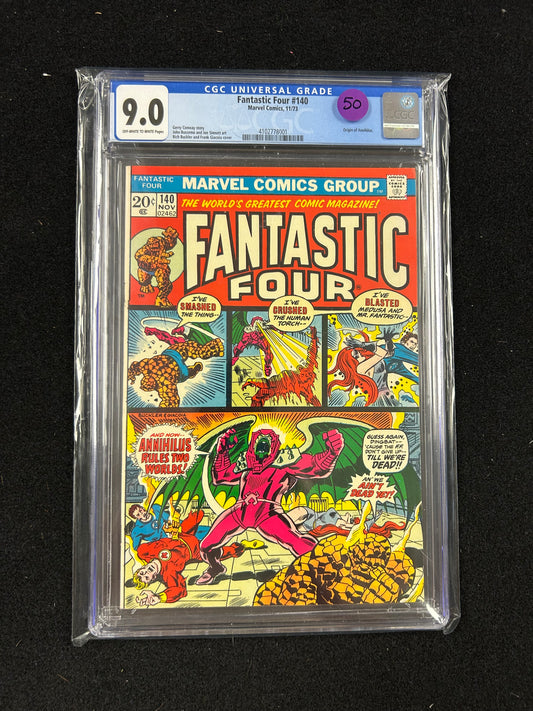 Fantastic Four #140 - CGC 9.0