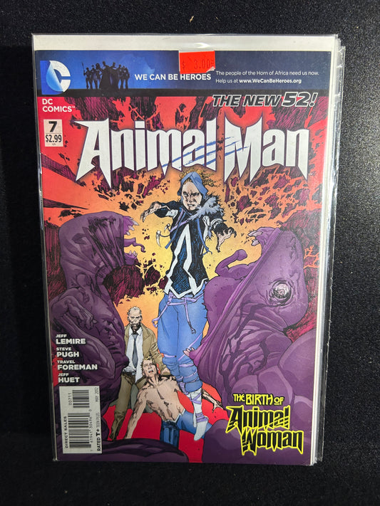 Animal Man #7 (DC New 52 2012)
