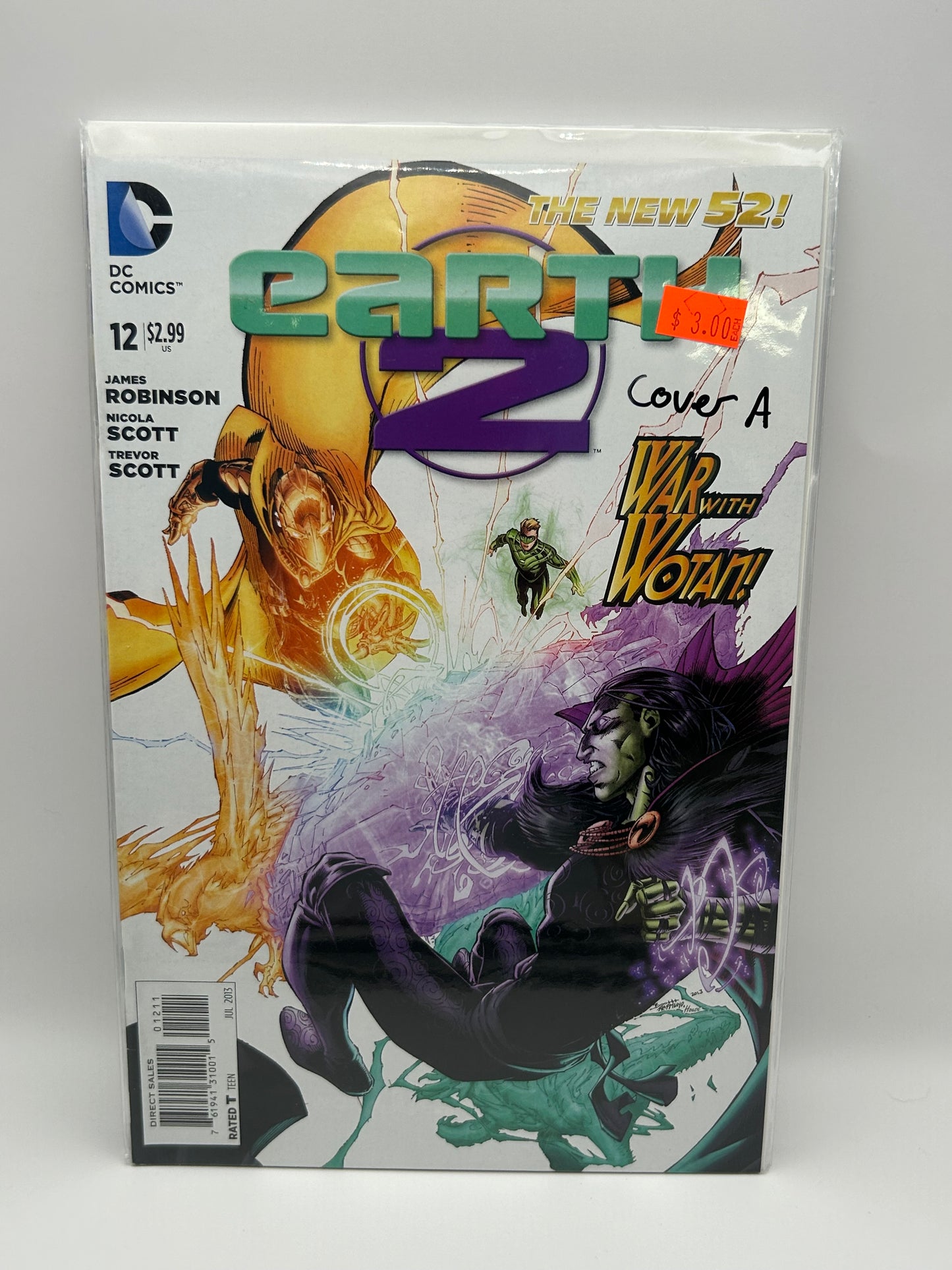#12 Cover A - Earth 2 – DC – 2012–2015 – Ongoing Series – #0–32