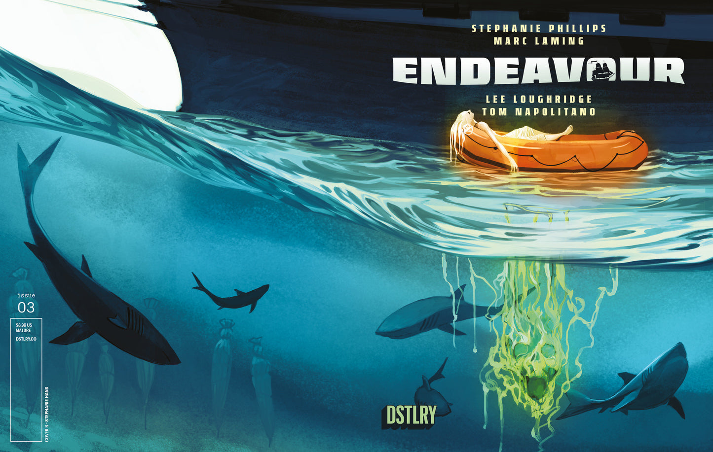 ENDEAVOUR #3 CVR B STEPHANIE HANS 5 COPY VARIANT (Order By 12/15/2025) (Estimated In Store By 02/11/2026)