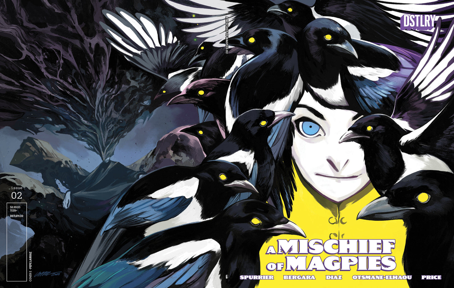 A MISCHIEF OF MAGPIES #2 CVR E PEPE LARRAZ VARIANT (Pre-Order by 07/27/26 | Est. In-Store: 09/16/26 | Ships after release)