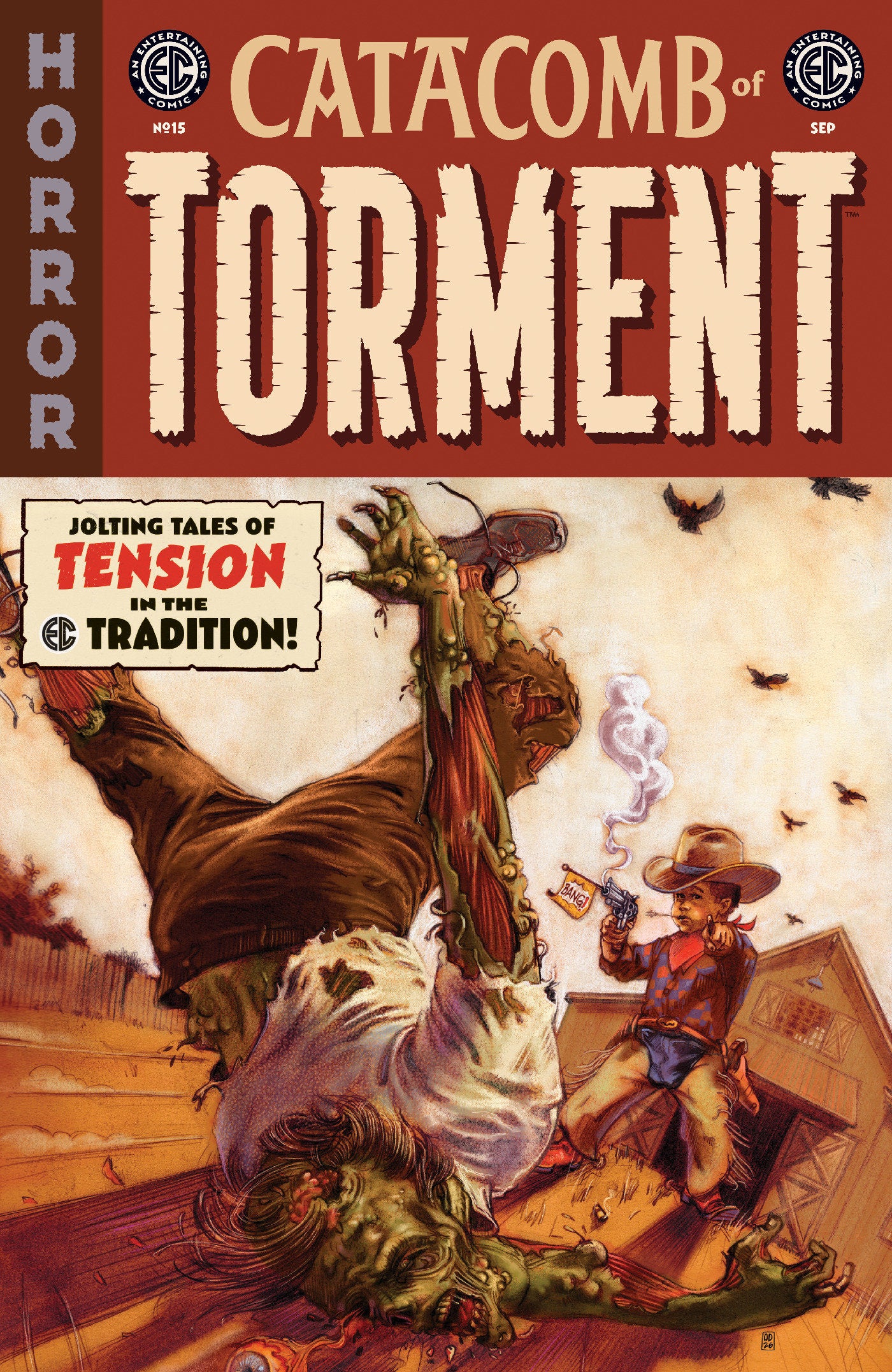 EC CATACOMB OF TORMENT #15 CVR A OLIVER DOMINGUEZ (Pre-Order by 08/10/26 | Est. In-Store: 09/16/26 | Ships after release)