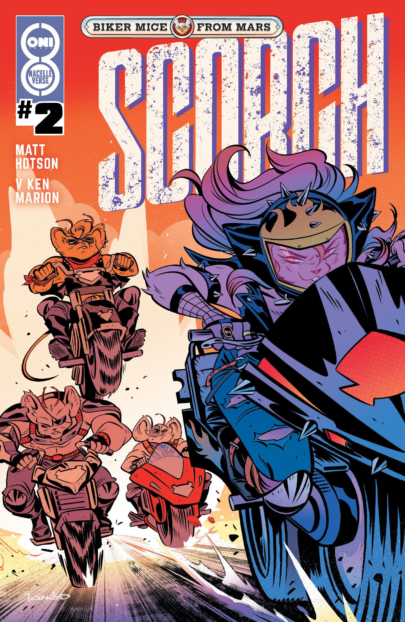 BIKER MICE FROM MARS SCORCH #2 CVR A TANGO (Pre-Order by 08/17/26 | Est. In-Store: 09/23/26 | Ships after release)