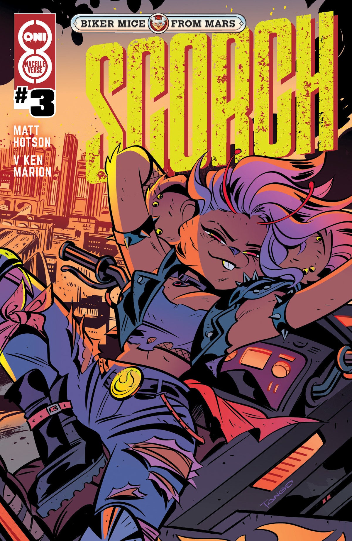 BIKER MICE FROM MARS SCORCH #3 CVR A TANGO (Pre-Order by 09/21/26 | Est. In-Store: 10/28/26 | Ships after release)