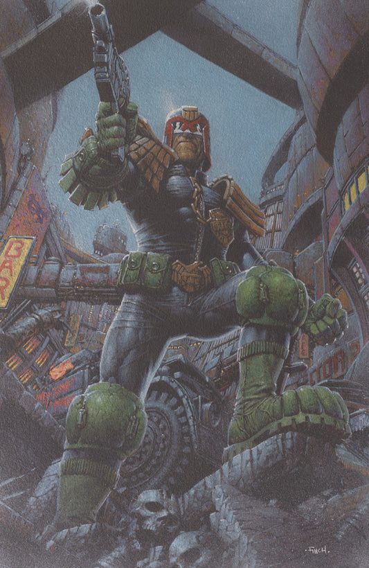 Judge Dredd/Biker Mice from Mars #1 Cover F David Finch Foil Var (Pre-Order by 10/26/26 | Est. In-Store: 12/02/26 | Ships after release)