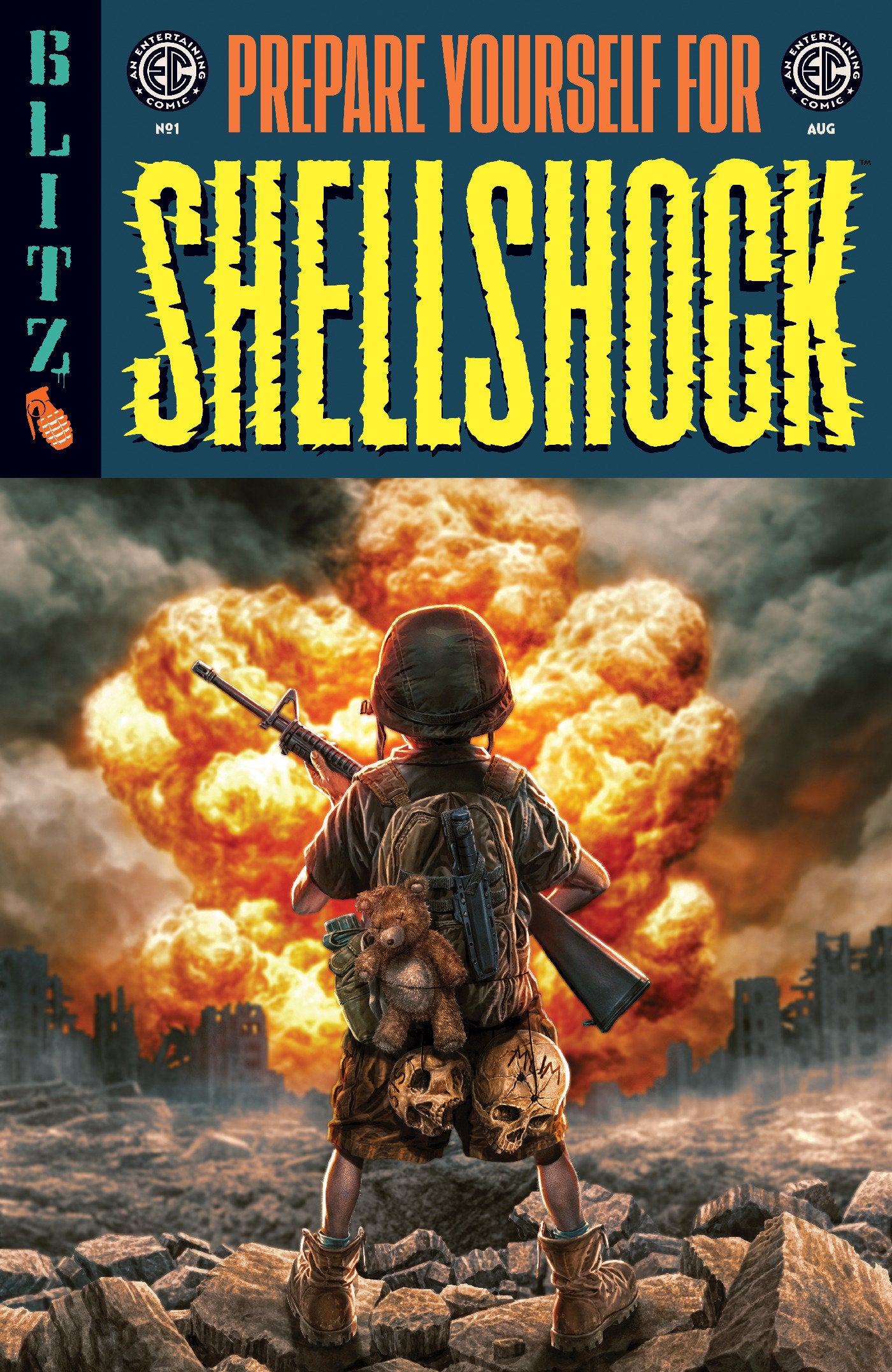 EC SHELLSHOCK #1 CVR A LEE BERMEJO (Pre-Order by 07/13/26 | Est. In-Store: 08/19/26 | Ships after release)