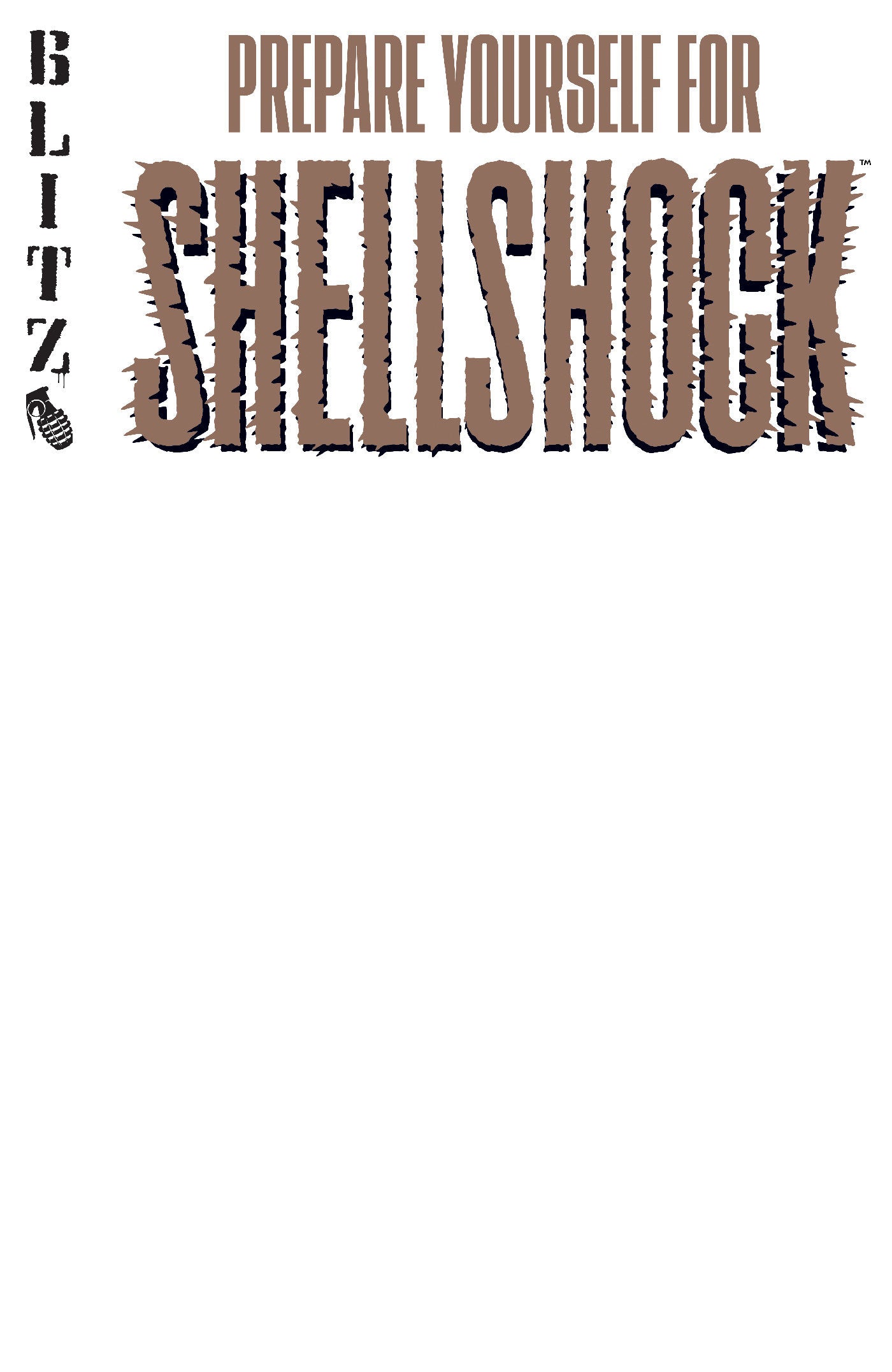 EC SHELLSHOCK #1 CVR D BLANK SKETCH VAR (Pre-Order by 07/13/26 | Est. In-Store: 08/19/26 | Ships after release)