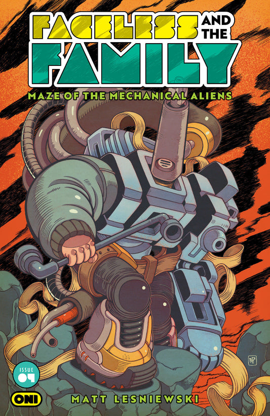 FACELESS AND THE FAMILY MAZE OF THE MECHANICAL ALIENS #4 CVR B BILLY FOWLER VAR (Pre-Order by 09/21/26 | Est. In-Store: 10/21/26 | Ships after release)
