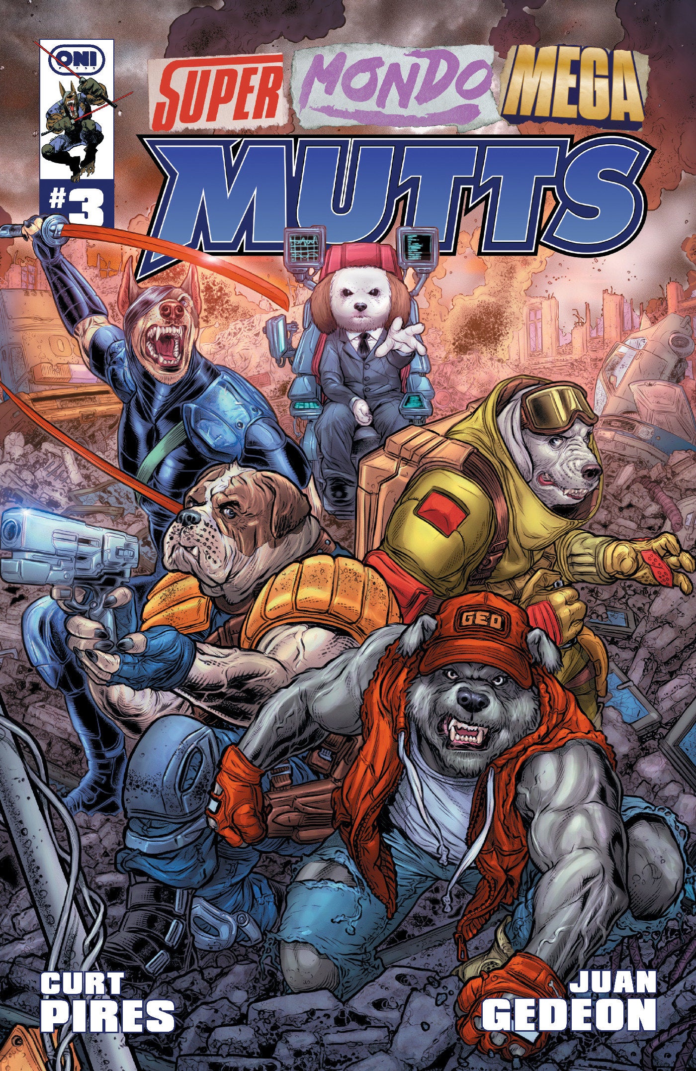 SUPER MONDO MEGA MUTTS #3 CVR C JUAN JOSE RYP VAR (Pre-Order by 08/24/26 | Est. In-Store: 09/30/26 | Ships after release)