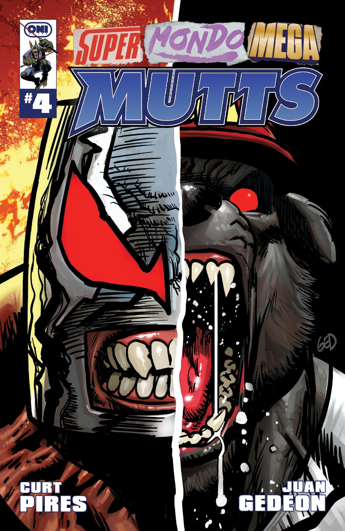 SUPER MONDO MEGA MUTTS #4 CVR A JUAN GEDEON (Pre-Order by 09/21/26 | Est. In-Store: 10/28/26 | Ships after release)