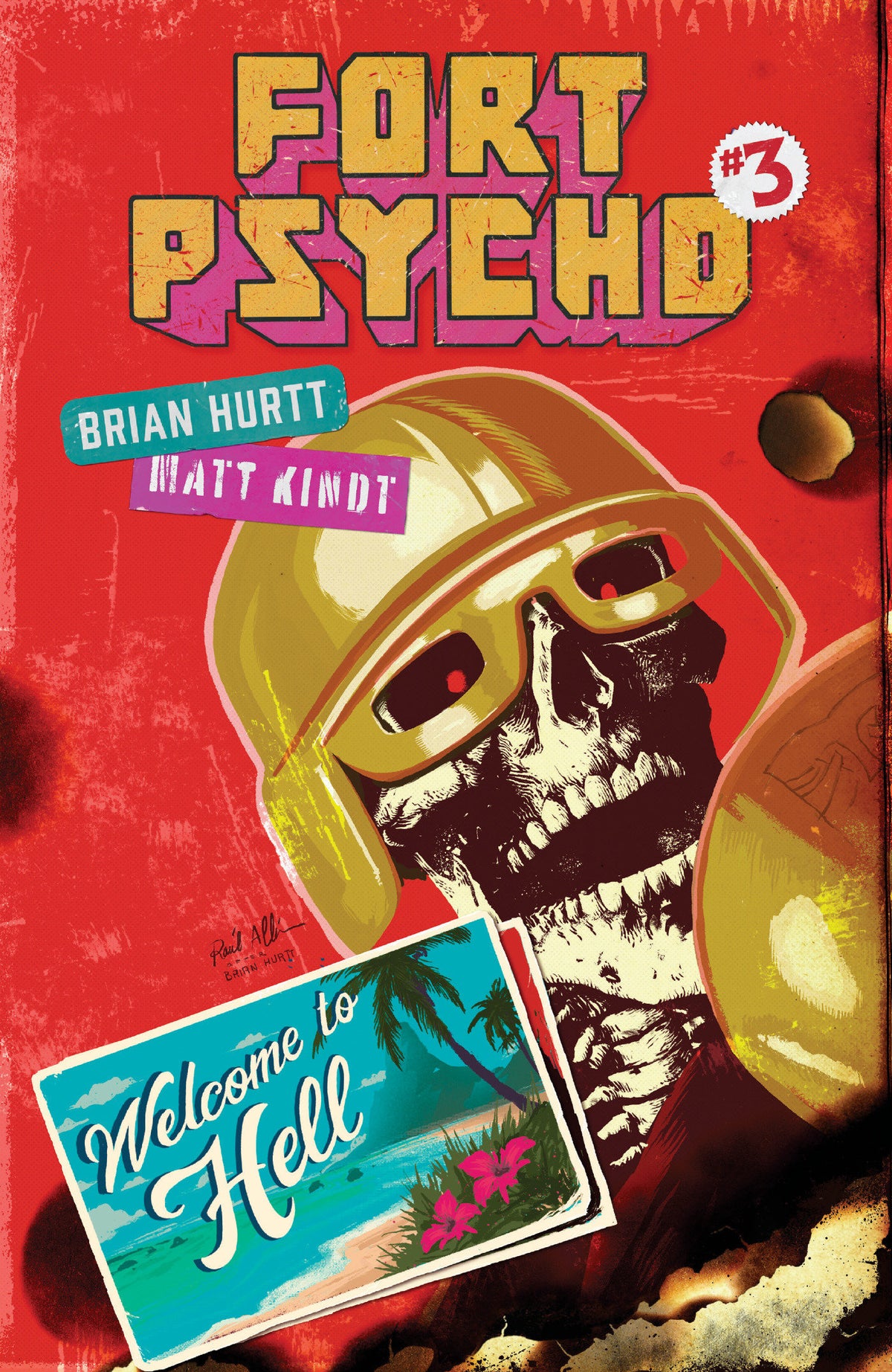 FORT PSYCHO #3 CVR C RAUL ALLEN VAR (Pre-Order by 09/28/26 | Est. In-Store: 10/28/26 | Ships after release)