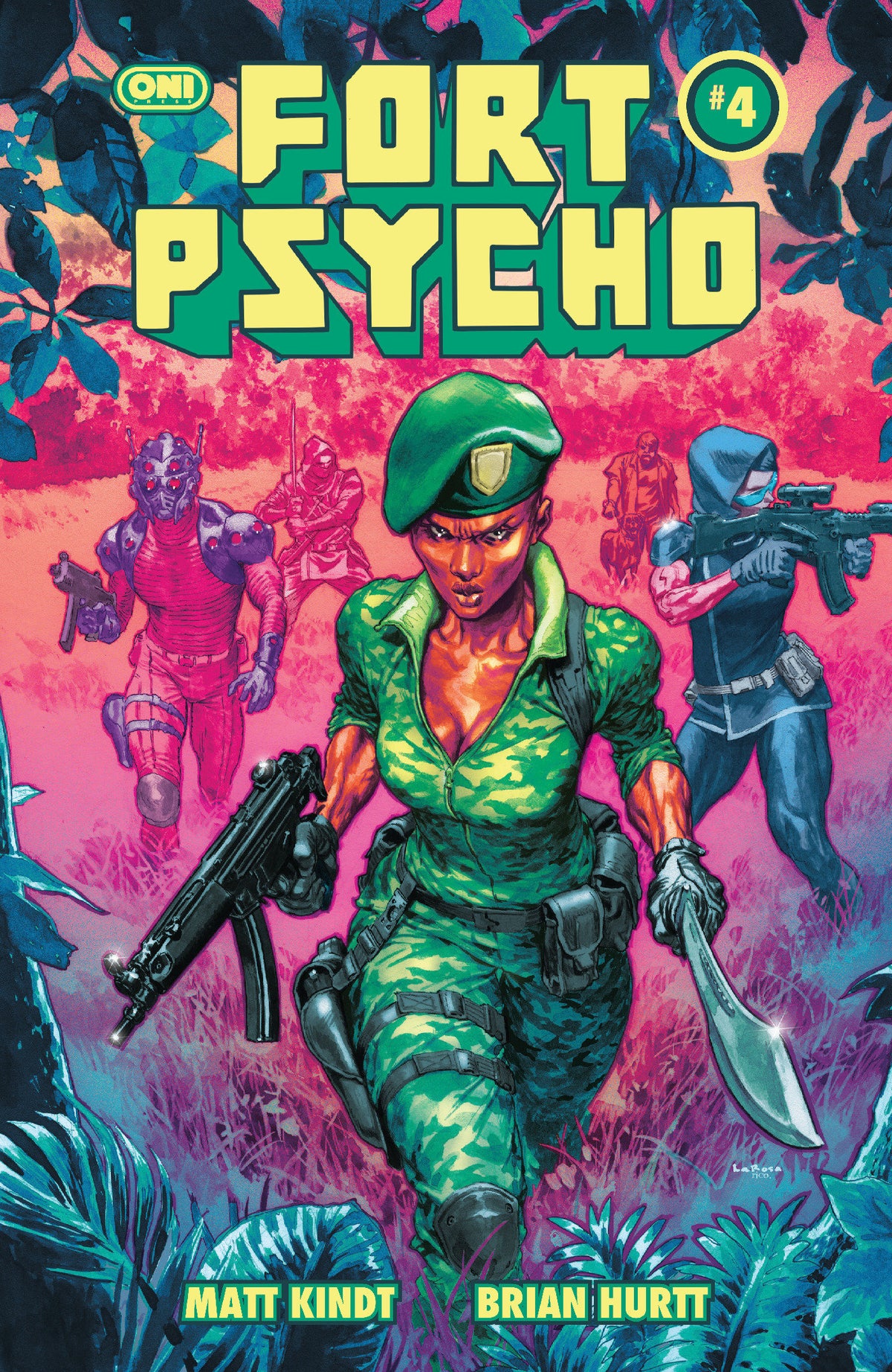Fort Psycho #4 Cover B Lewis LaRosa Var (Pre-Order by 10/12/26 | Est. In-Store: 11/18/26 | Ships after release)