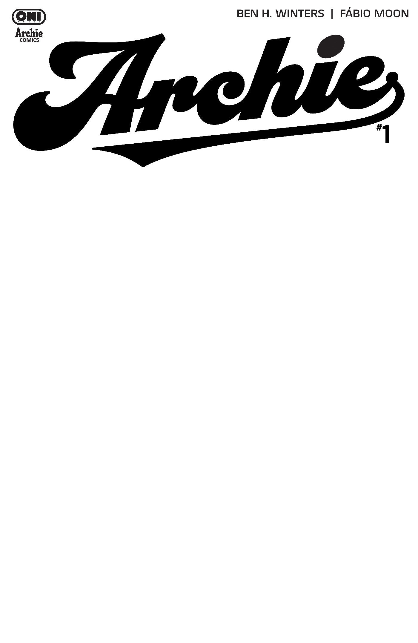 ARCHIE #1 CVR E BLANK SKETCH VAR (Pre-Order by 07/27/26 | Est. In-Store: 09/02/26 | Ships after release)