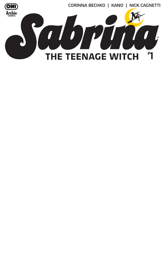 SABRINA THE TEENAGE WITCH #1 CVR E BLANK SKETCH VAR (Pre-Order by 08/31/26 | Est. In-Store: 10/07/26 | Ships after release)