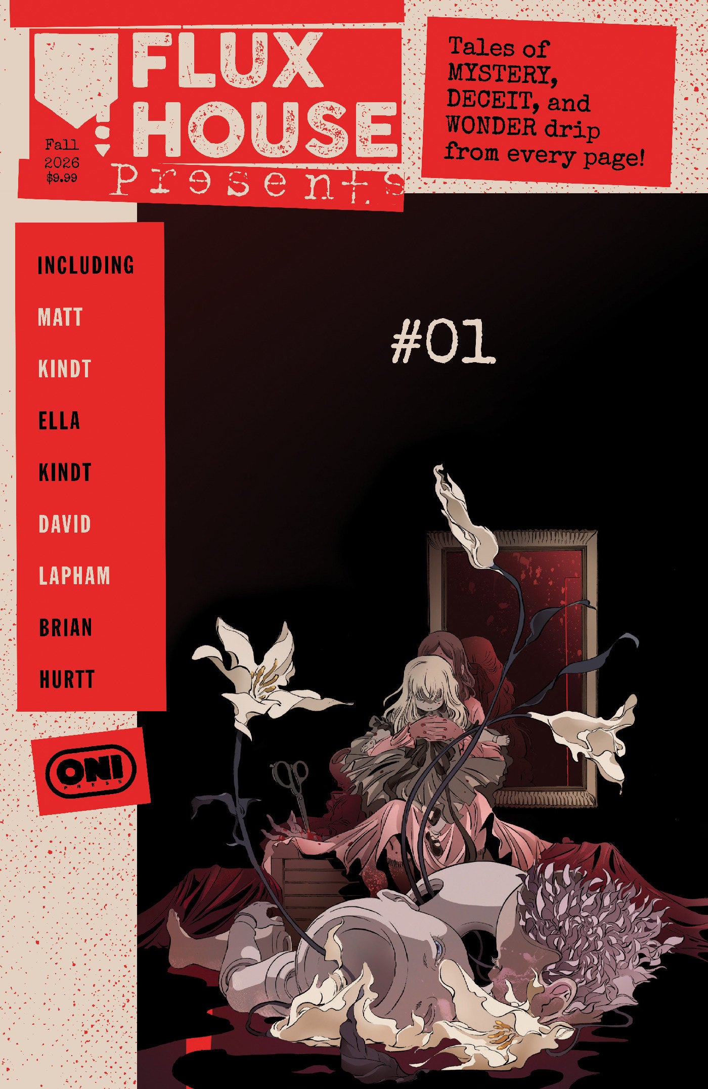 FLUX HOUSE PRESENTS #1 CVR B EMMA RIOS VAR (Pre-Order by 08/31/26 | Est. In-Store: 10/07/26 | Ships after release)