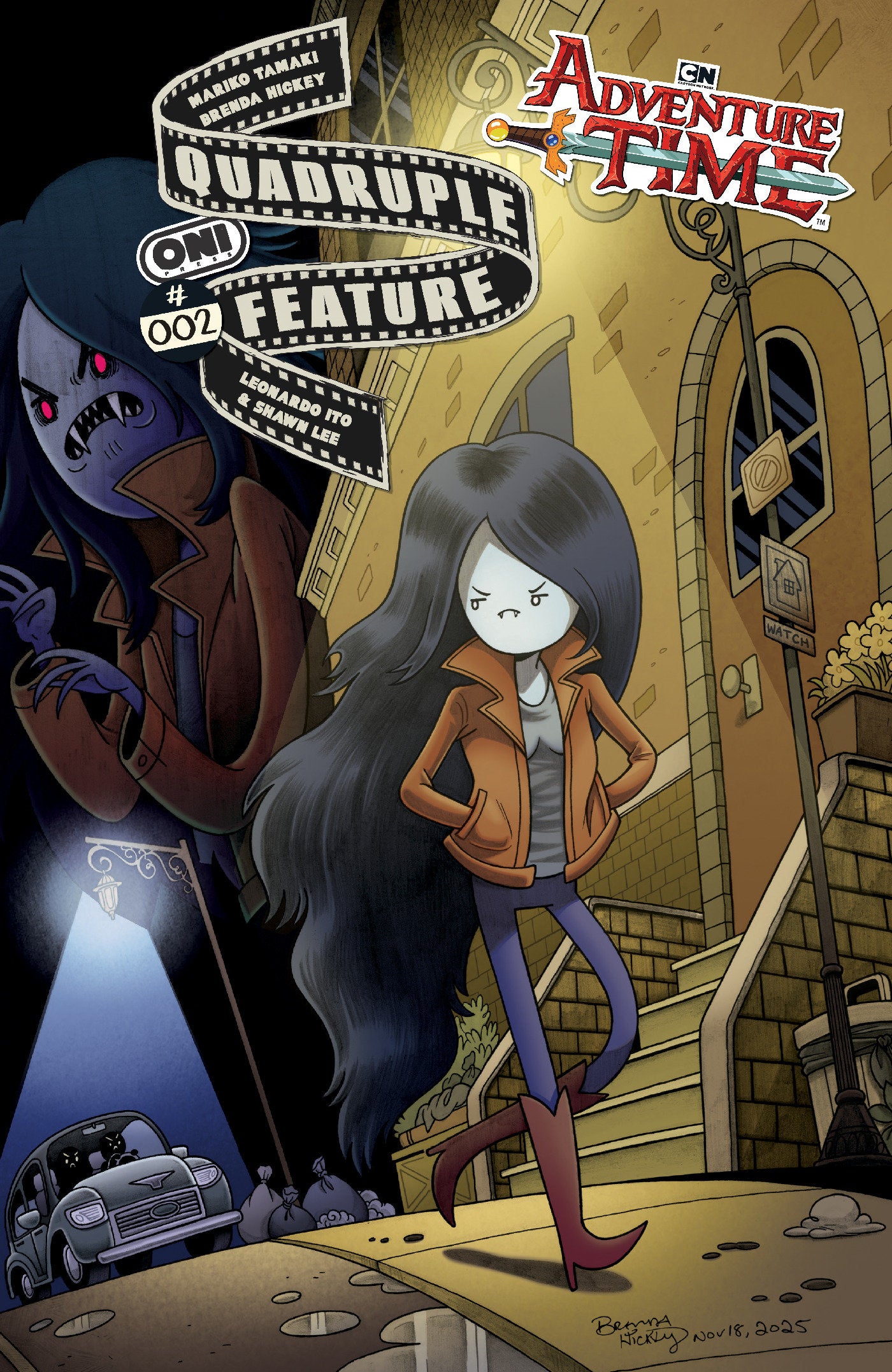 ADVENTURE TIME QUADRUPLE FEATURE #2 CVR A BRENDA HICKEY (Pre-Order by 07/06/26 | Est. In-Store: 08/12/26 | Ships after release)