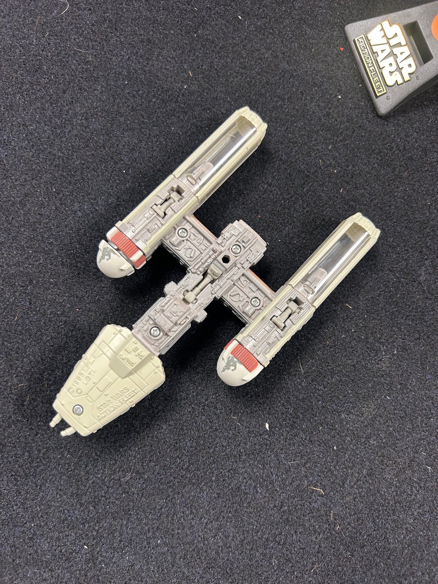 Star Wars Action Fleet 1996 with stand