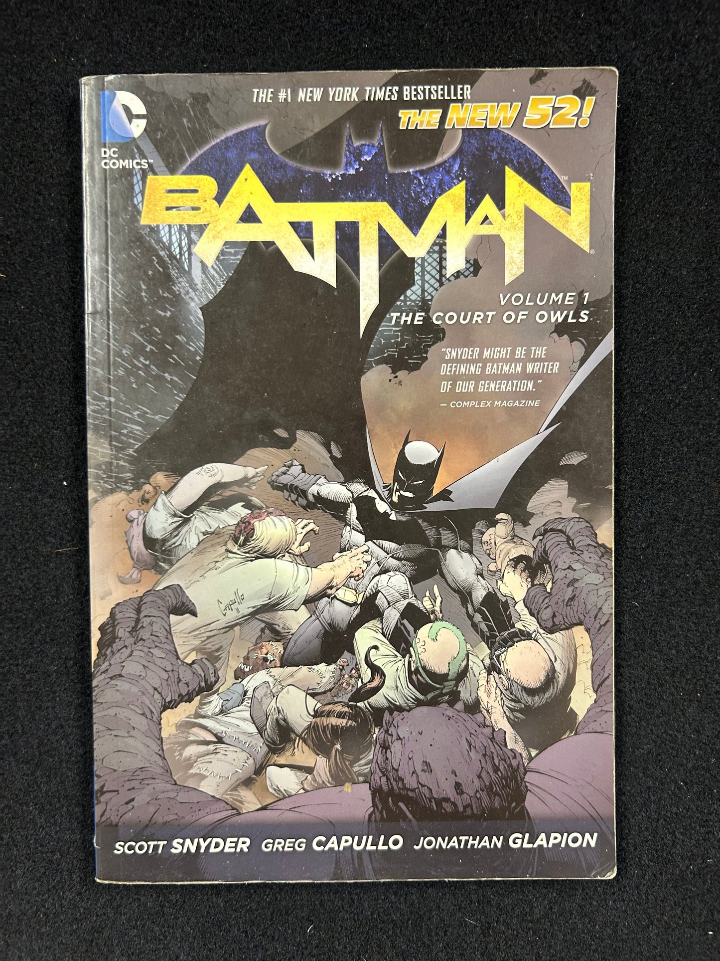 Batman The New 52 Volume 1 The Court of Owls – Graphic Novel (Orange Sticker)