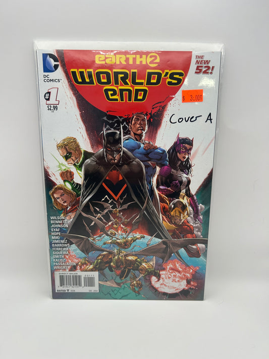 #1 Cover A - Earth 2: World's End – DC – 2014–2015 – Weekly Series – #1–26