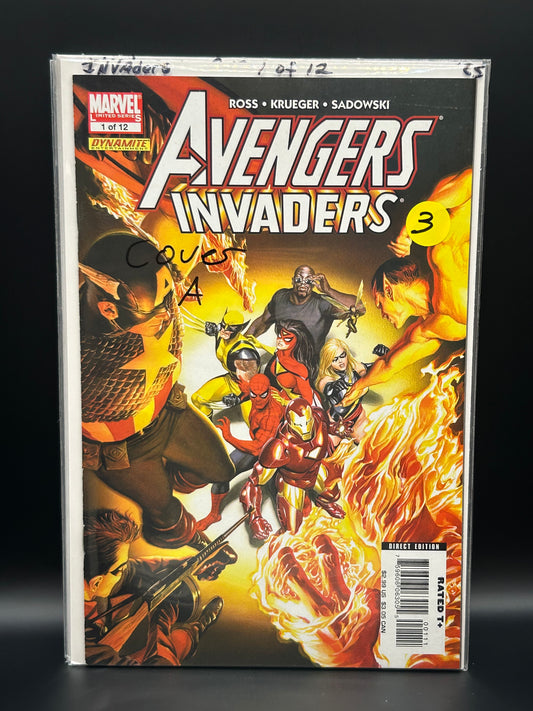 #1A Avengers Invaders (2008 Marvel Dynamite)