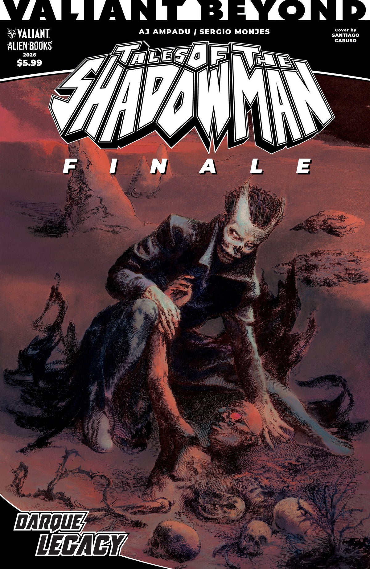 Valiant Beyond: Tales of the Shadowman Finale--Darque Legacy Cover A (Caruso) (Pre-Order by 09/21/26 | Est. In-Store: 10/28/26 | Ships after release)