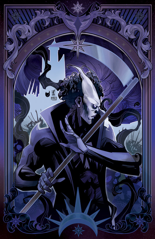Valiant Beyond: Tales of the Shadowman Finale--Darque Legacy Variant B (Sabbatini Full Art Tarot Variant) (Pre-Order by 09/21/26 | Est. In-Store: 10/28/26 | Ships after release)