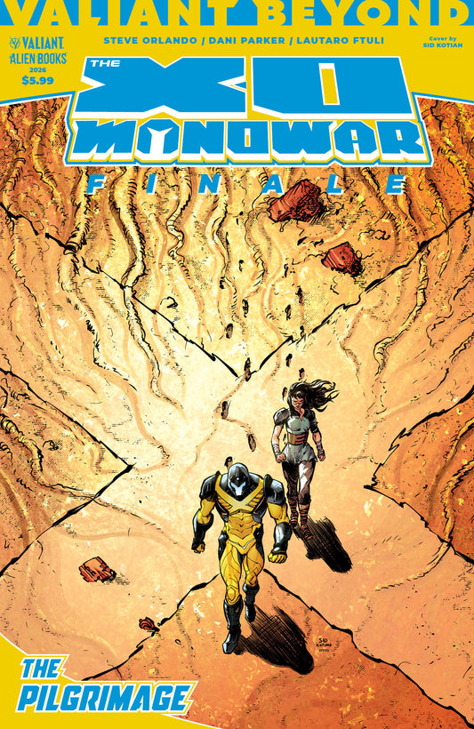 Valiant Beyond: The X-O Manowar Finale--The Pilgrimage Cover A (Kotian) (Pre-Order by 09/07/26 | Est. In-Store: 10/14/26 | Ships after release)