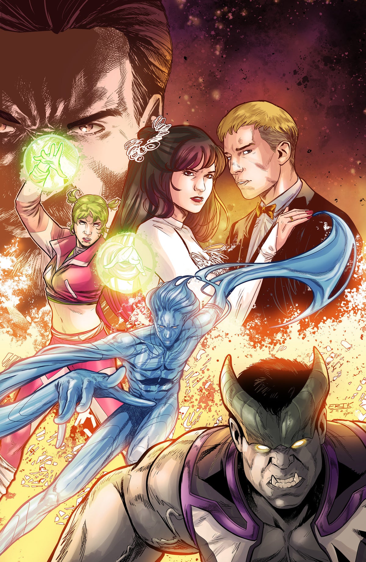 Valiant Beyond: All-New Harbinger Finale--The Wedding Variant C (Tamayo Full Art) (Pre-Order by 10/19/26 | Est. In-Store: 12/02/26 | Ships after release)