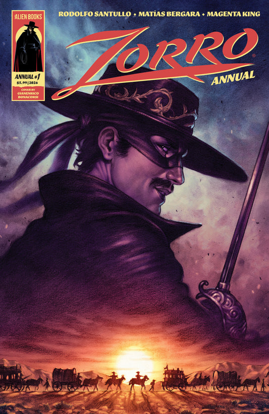 Zorro Annual #1 Cover A (Bonacorsi) (Pre-Order by 11/02/26 | Est. In-Store: 12/16/26 | Ships after release)