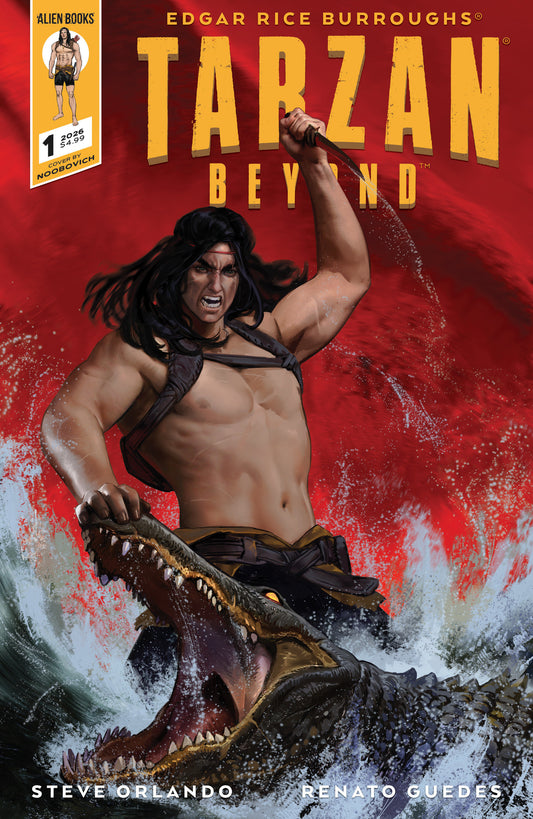 Tarzan Beyond #1 Variant D (Noobovich) (Order By 05/04/26) (Estimated In Store By 06/10/26) (THIS ITEM IS A PRE-ORDER AND YOU WILL NOT RECEIVE IT UNTIL AFTER THE IN STORE DATE)