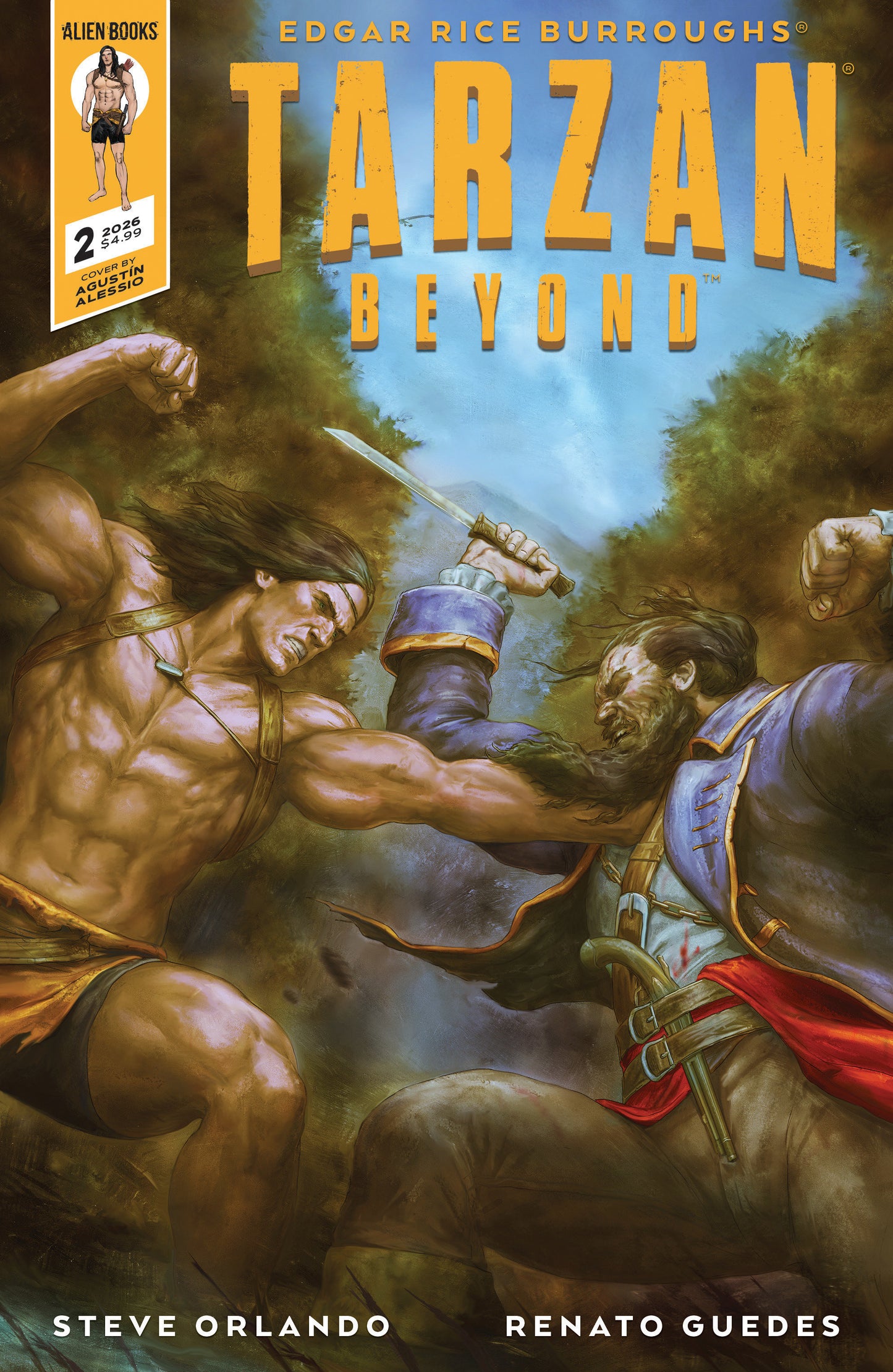 Tarzan Beyond #2 Cover A (Alessio) (Pre-Order by 06/15/26 | Est. In-Store: 07/22/26 | Ships after release)