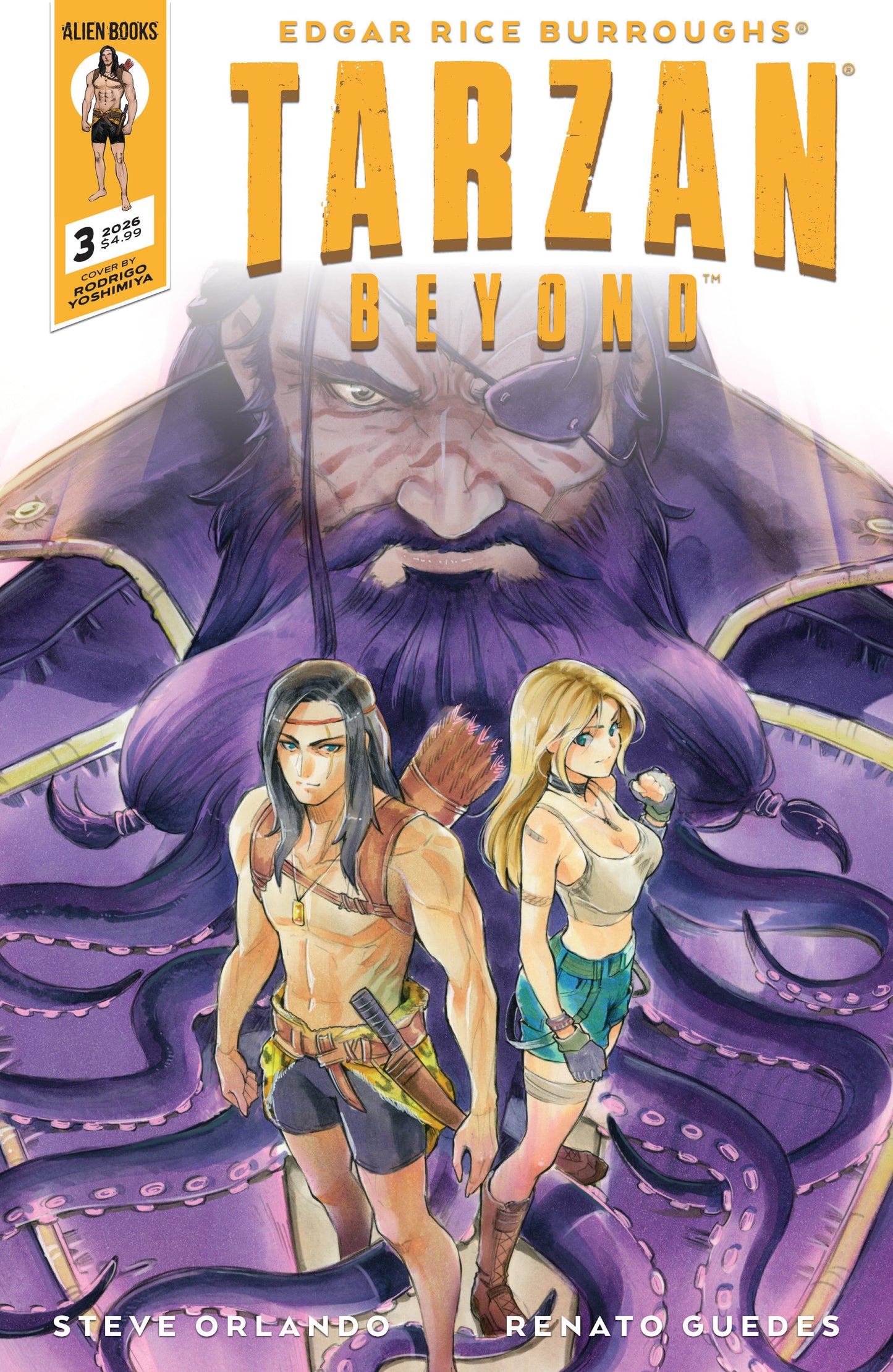 Tarzan Beyond #3 Variant B (Yoshimiya Manga Variant) (Pre-Order by 08/03/26 | Est. In-Store: 09/09/26 | Ships after release)