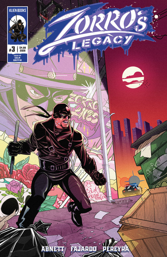 Zorro's Legacy #3 Variant B (Griffin) (Pre-Order by 08/24/26 | Est. In-Store: 09/30/26 | Ships after release)
