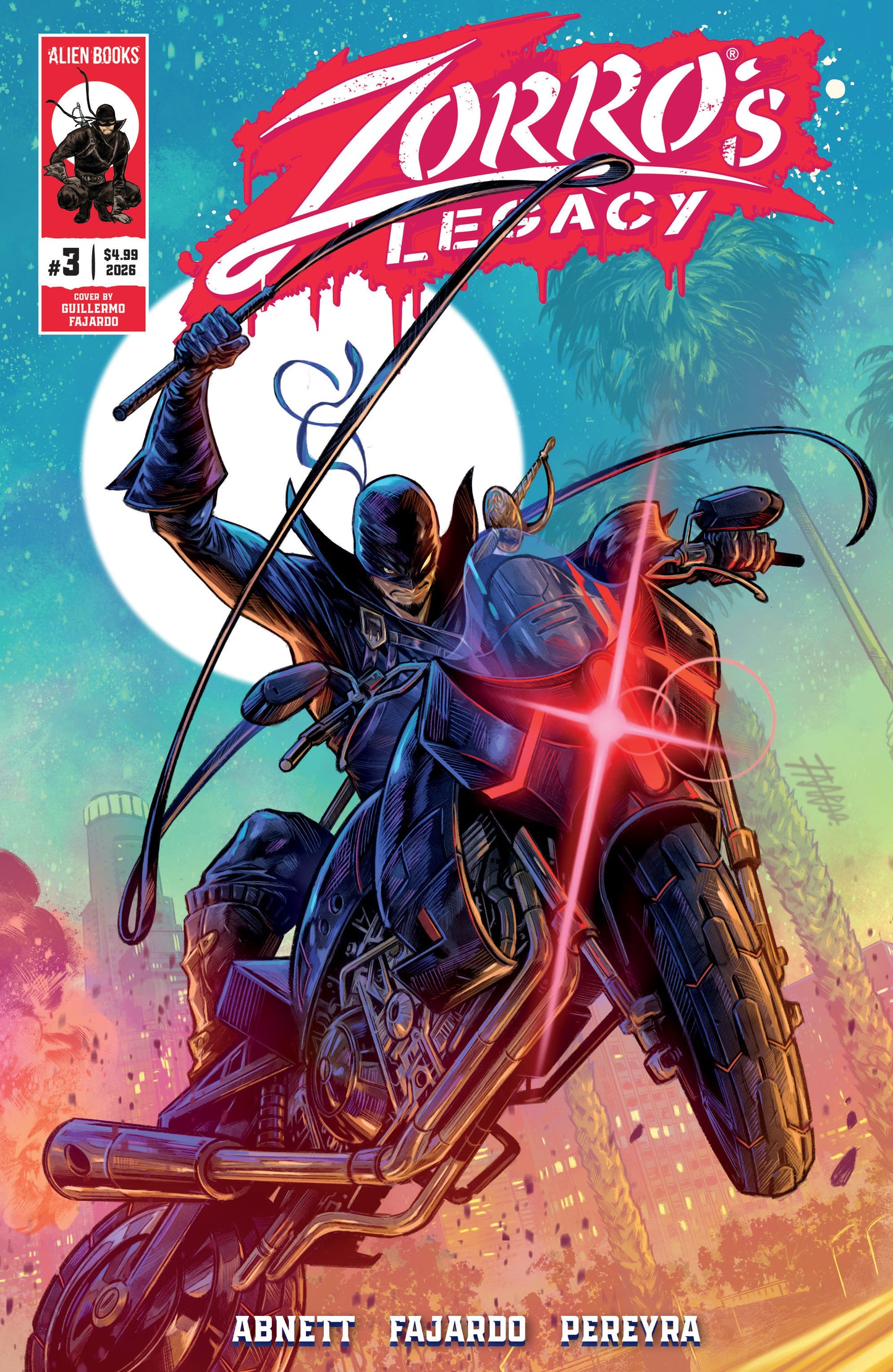 Zorro's Legacy #3 Variant C (Fajardo) (Pre-Order by 08/24/26 | Est. In-Store: 09/30/26 | Ships after release)