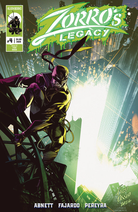Zorro's Legacy #4 Variant B (Ossio) (Pre-Order by 10/12/26 | Est. In-Store: 11/18/26 | Ships after release)